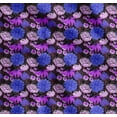 thumbnail image 1 of Soimoi Cotton Voile Fabric Purple & Lavender Blue Flower Floral Print Fabric by the Yard 42 Inch Wide, 1 of 7