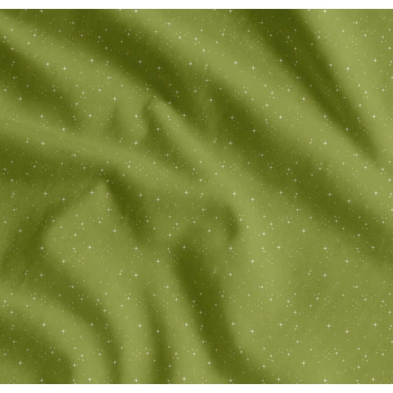 Soimoi Cotton Voile Fabric Stars Shirting Printed Fabric 1 Yard 42 Inch Wide