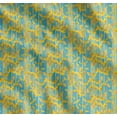 thumbnail image 1 of Soimoi Cotton Voile Fabric Stripe & Buttercup Floral Printed Fabric 1 Yard 56 Inch Wide, 1 of 7