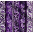 thumbnail image 1 of Soimoi Cotton Voile Fabric Stripe & Paisley Decor Fabric Printed Yard 56 Inch Wide, 1 of 7