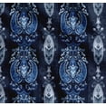 thumbnail image 1 of Soimoi Cotton Voile Fabric Stripe & Paisley Ethnic Printed Fabric 1 Yard 56 Inch Wide, 1 of 7