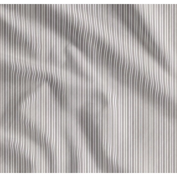 Soimoi Cotton Voile Fabric Stripe Shirting Fabric Prints by Yard 42 Inch Wide