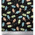 thumbnail image 1 of Soimoi Cotton Voile Fabric Text & Peanut Butter Food Print Sewing Fabric Yard 42 Inch Wide, 1 of 3