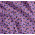 thumbnail image 1 of Soimoi Cotton Voile Fabric Text,Rugby Ball & Bird Cartoon Printed Fabric 1 Yard 56 Inch Wide, 1 of 7