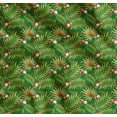 thumbnail image 1 of Soimoi Cotton Voile Fabric Tropical Leaves & Coconut Fruits Printed Craft Fabric by the Yard 42 Inch Wide, 1 of 7