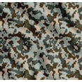 thumbnail image 1 of Soimoi Cotton Voile Fabric Two Tone Camouflage Print Sewing Fabric Yard 42 Inch Wide, 1 of 7