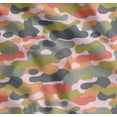 thumbnail image 1 of Soimoi Cotton Voile Fabric Two Tone With Grey Camouflage Print Sewing Fabric Yard 42 Inch Wide, 1 of 7