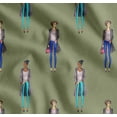 thumbnail image 1 of Soimoi Cotton Voile Fabric Women Group Print Fabric by the Yard 56 Inch Wide, 1 of 7