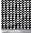 thumbnail image 1 of Soimoi Crepe Silk Fabric Diamond Block Print Fabric by The Yard 42 Inch Wide, 1 of 1