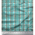 thumbnail image 1 of Soimoi Crepe Silk Fabric Geometric Check Print Sewing Fabric Yard 42 Inch Wide, 1 of 3