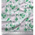 thumbnail image 1 of Soimoi Crepe Silk Fabric News Paper & Women Fashion Decor Fabric Printed Yard 42 Inch Wide, 1 of 1
