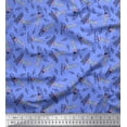 thumbnail image 1 of Soimoi Crepe Silk Fabric Notes,Piano & Guitar Musical Instrument Print Sewing Fabric Yard 42 Inch Wide, 1 of 1