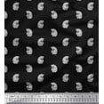 thumbnail image 1 of Soimoi Crepe Silk Fabric Paisley Block Decor Fabric Printed Yard 42 Inch Wide, 1 of 1