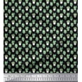 thumbnail image 1 of Soimoi Crepe Silk Fabric Pot & Cactus Tree Printed Craft Fabric by The Yard 42 Inch Wide, 1 of 1