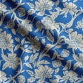 thumbnail image 1 of Soimoi Floral Print, Poly Taffeta Fabric, Decor Sewing Fabric by The Yard 56 Inch Wide, Decorative Fabric for Outdoor Upholstery, Umbrellas and Home Accents, Red, 1 of 1