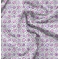 thumbnail image 1 of Soimoi Florals Print,Cotton Cambric, Quilting Fabric Sold by The Yard 42 Inch Wide, Medium Weight Cotton Fabric, SewingSupplies, Pink & White, 1 of 6