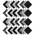 thumbnail image 1 of Soimoi Florals Print Precut 5-inch Cotton Fabric Quilting Squares Charm Pack DIY Patchwork Sewing Craft, 1 of 9