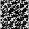 thumbnail image 1 of Soimoi Florals Print, Velvet Fabric, Decor Sewing Fabric by The Yard 54 Inch Wide,Decorative Fabric for Upholstery and Home Accents, White, 1 of 6