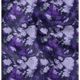 thumbnail image 1 of Soimoi Florals Printed,Cuddle Minky Fabric, Sewing Fabric by The Yard 56 Inch Wide,Decorative Plush Soft Fabric, Baby Garments, Toys and Blankets, Purple, 1 of 6