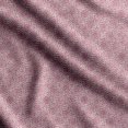 thumbnail image 1 of Soimoi Geometrical Printed, Cotton Fleece, Fabric by The Yard Sewing DIY Stretch Fabric 56 Inches Wide, WarmFabric for Hats, Coats, Gloves, Blankets, Pink, 1 of 5
