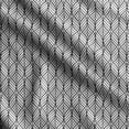 thumbnail image 1 of Soimoi Geometrical Printed, Cotton Satin Spandex, Sewing Fabric by The Yard 54 Inch Wide, Decorative Fabric for Dresses and Home Accents, White, 1 of 5