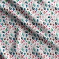 thumbnail image 1 of Soimoi Geometrical Printed,Cuddle Minky Fabric, Sewing Fabric by The Yard 56 Inch Wide,Decorative Plush Soft Fabric, Baby Garments, Toys and Blankets, Blue & Gray, 1 of 5