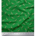 thumbnail image 1 of Soimoi Georgette Viscose Fabric Circle & Lizard Reptile Print Fabric by The Yard 42 Inch Wide, 1 of 1