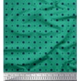 thumbnail image 1 of Soimoi Georgette Viscose Fabric Dots & Star Fabric Prints by Yard 42 Inch Wide, 1 of 3