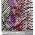 thumbnail image 1 of Soimoi Georgette Viscose Fabric Snake Animal Skin Print Fabric by Yard 42 Inch Wide, 1 of 3