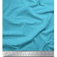 thumbnail image 1 of Soimoi Georgette Viscose Fabric Stars Shirting Fabric Prints by Yard 42 Inch Wide, 1 of 1