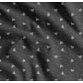 thumbnail image 1 of Soimoi Gray Cotton Poplin Fabric Heart & Love Text Fabric Prints By Yard 56 Inch Wide, 1 of 7