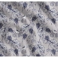 thumbnail image 1 of Soimoi Gray Cotton Poplin Fabric Leaves,Grapes & Giraffe Animal Fabric Prints by Yard 42 Inch Wide, 1 of 7