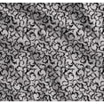 thumbnail image 1 of Soimoi Gray Cotton Voile Fabric Artistic Leaves Fabric Prints By Yard 42 Inch Wide, 1 of 7