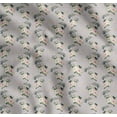 thumbnail image 1 of Soimoi Gray Cotton Voile Fabric Ranunculus & Roses Floral Print Fabric by the Yard 56 Inch Wide, 1 of 7