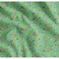 thumbnail image 1 of Soimoi Green Cotton Cambric Fabric Satellite & Planet Galaxy Decor Fabric Printed Yard 42 Inch Wide, 1 of 7