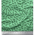 thumbnail image 1 of Soimoi Green Cotton Duck Fabric Bicycle Transport Fabric Prints By Yard 42 Inch Wide, 1 of 3