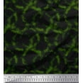 thumbnail image 1 of Soimoi Green Cotton Duck Fabric Rays Tie-Dye Printed Fabric 1 Yard 44 Inch Wide, 1 of 3