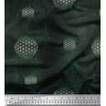 thumbnail image 1 of Soimoi Green Cotton Duck Fabric Scared Geometric Galaxy Print Fabric by the Yard 44 Inch Wide, 1 of 3