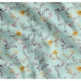 thumbnail image 1 of Soimoi Green Cotton Poplin Fabric Leaf Floral Fabric Prints By Yard 42 Inch Wide, 1 of 7