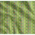 thumbnail image 1 of Soimoi Green Cotton Poplin Fabric Mix Fruits Decor Fabric Printed Yard 56 Inch Wide, 1 of 7