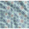 thumbnail image 1 of Soimoi Green Cotton Voile Fabric Lighthouse & Ship Wheel Nautical Fabric Prints By Yard 42 Inch Wide, 1 of 7