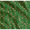 thumbnail image 1 of Soimoi Green Cotton Voile Fabric Text & Knife Kitchen Print Sewing Fabric Yard 56 Inch Wide, 1 of 7