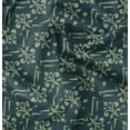 thumbnail image 1 of Soimoi Green Fabric - By the Yard - 42 Inch Wide - Ikat Fabric - Elegant and Traditional Patterns for Stylish Creations Printed Fabric, 1 of 6