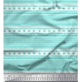 thumbnail image 1 of Soimoi Green Heavy Canvas Fabric African Tribal Print Fabric by the Yard 58 Inch Wide, 1 of 3