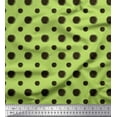 thumbnail image 1 of Soimoi Green Heavy Canvas Fabric Dots Dots Printed Fabric 1 Yard 58 Inch Wide, 1 of 3