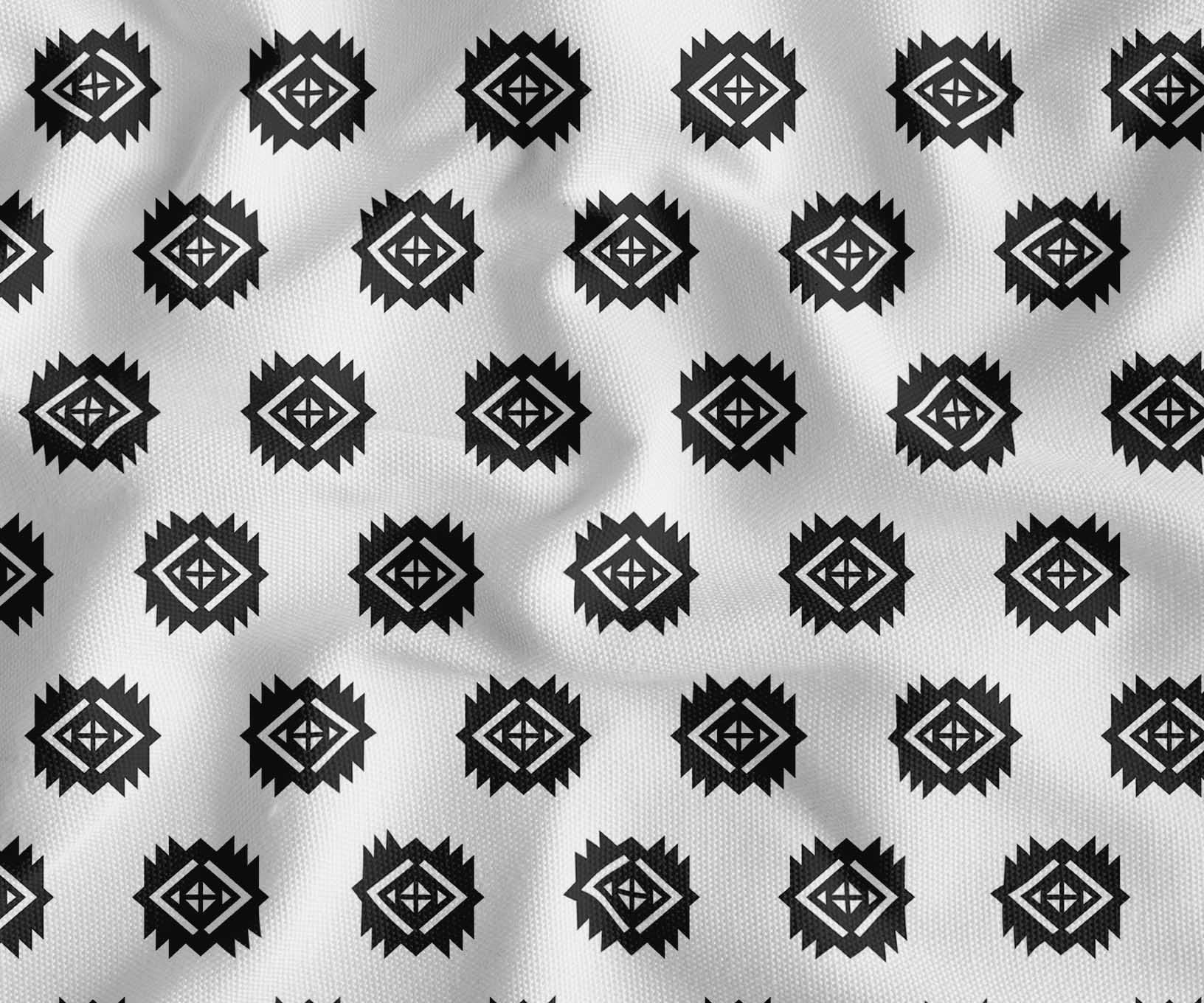 Soimoi Home & Outdoor Upholstery Fabric - Geometric Pattern - 56" Wide ...