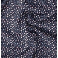 thumbnail image 1 of Soimoi Japan Crepe Satin Blue Fabric By the Yard - 54 Inch Wide - Florals Print Fabric - Elegant and Timeless Patterns for Fashion and Home Decor Printed Fabric, 1 of 6