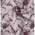 thumbnail image 1 of Soimoi Japan Crepe Satin Brown Fabric By the Yard - 54 Inch Wide -Abstracts Art Fabric - Contemporary and Unique Patterns for Creative Projects Printed Fabric, 1 of 6
