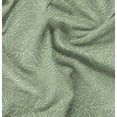 thumbnail image 1 of Soimoi Japan Crepe Satin Green Fabric - By the Yard - 54 Inch Wide - Abstracts Art Fabric - Contemporary and Unique Patterns for Creative Projects Printed Fabric, 1 of 6
