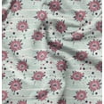 thumbnail image 1 of Soimoi Japan Crepe Satin Green Fabric By the Yard - 54 Inch Wide - Florals Print Fabric - Elegant and Timeless Patterns for Fashion and Home Decor Printed Fabric, 1 of 6